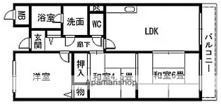 コンフォートステージⅠ【3階】の間取り