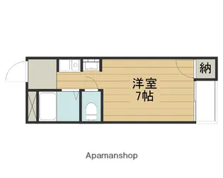 メゾン三栄【1階】の間取り