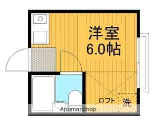 サングリーン野崎【2階】の間取り