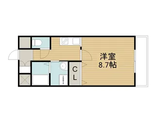 メイプルハウス【2階】の間取り