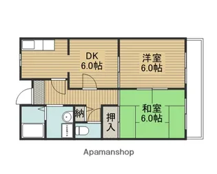 メゾンさくら【3階】の間取り