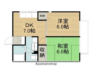 グリーンヒル清滝【2階】の間取り