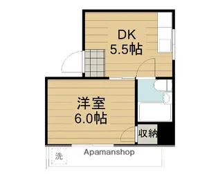 アスカハイツ大東【2階】の間取り