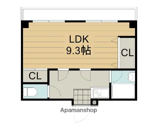 リバーサイド住道【3階】の間取り