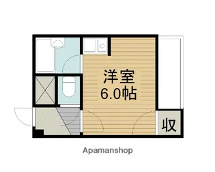 パークサイド野崎【4階】の間取り