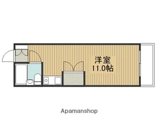アドバンス1【102号室】の間取り