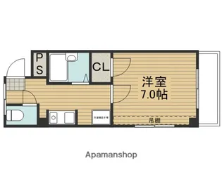親和ハイツ【1階】の間取り