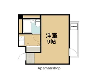 1Kの間取り画像