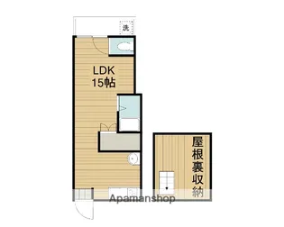 スズランハイツ【2階】の間取り