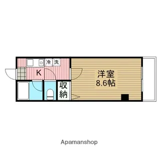 プロスパー野崎【3階】の間取り
