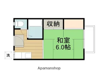 ハイツシャローム【2階】の間取り
