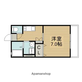 コージィーコート【1階】の間取り