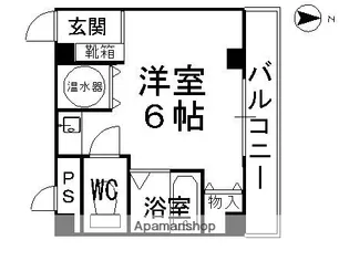 トゥ・レ・ジュー【3階】の間取り