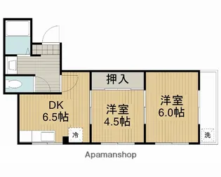 第3シャルマン四条畷【2階】の間取り