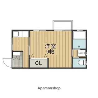 白芳荘17号館【2階】の間取り