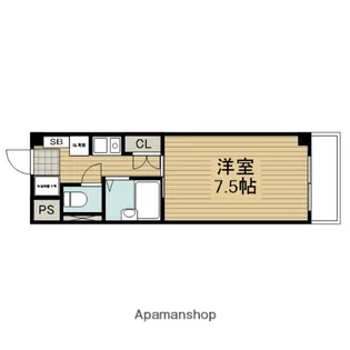 ワイズスクエア【4階】の間取り