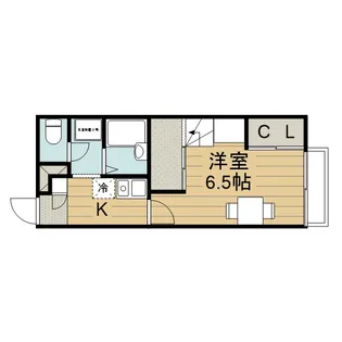 1Kの間取り画像