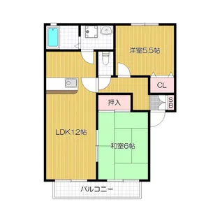 クィーンズ ヒル F【101号室号室】の間取り