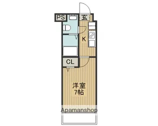ヴィラナリー楠公【1階】の間取り