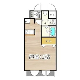 メゾンパティオⅡ【5階】の間取り