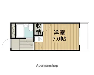 レインボーエム【4階】の間取り