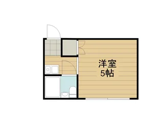 サンスイハイツ【5階】の間取り