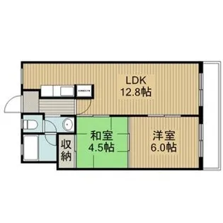 樋口マンション【303号室】の間取り