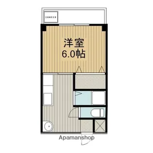 シャルル四条畷駅前【2階】の間取り