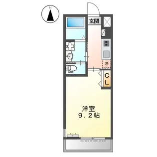 ハピーハウス【2階】の間取り