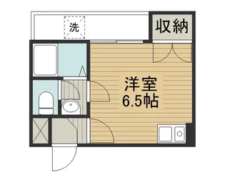 1Rの間取り画像