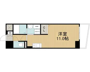 大阪府大東市灰塚4丁目【マンション】の間取り