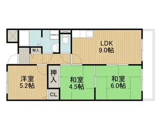 コンフォートステージI【3階】の間取り
