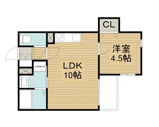 トレ・ステラ【3階】の間取り