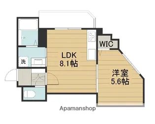 クリエオーレ中野本町【2階】の間取り