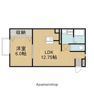 LANA HALE野崎【3階】の間取り