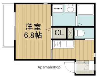 プライムスタイル深野【3階】の間取り