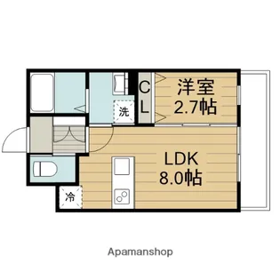 ST.RESIDENCE南津の辺【2階】の間取り