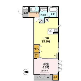 Bauplace MIZO【2階】の間取り