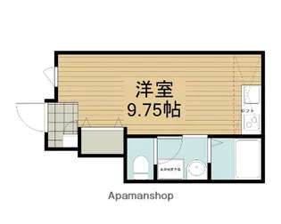 あんしん+北条08-1083【1階】の間取り