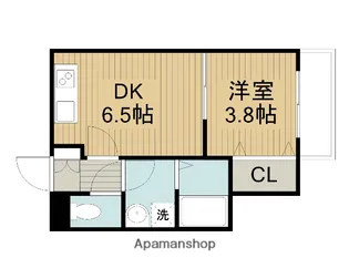 JOYFUL・HOUSE岡山東【2階】の間取り
