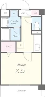 エスト・ドミール(大東市)【1階】の間取り