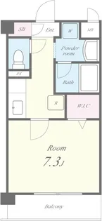 エスト・ドミール(大東市)【3階】の間取り