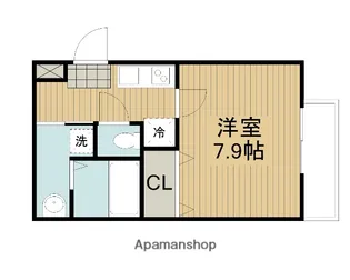 フジパレス野崎?番館【2階】の間取り