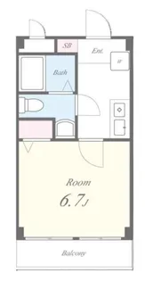 Delight門真【1階】の間取り