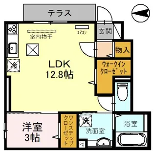 シャルマンドムス【1階】の間取り