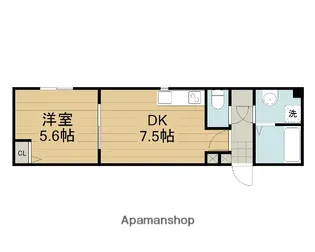 ネイビーハウス【1階】の間取り