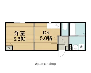 ネイビーハウス【2階】の間取り