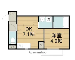 ネイビーハウス【2階】の間取り