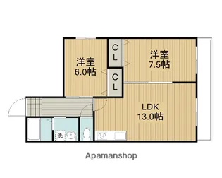 ManoaClair【3階】の間取り