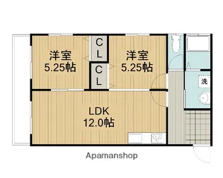 ManoaClair【3階】の間取り
